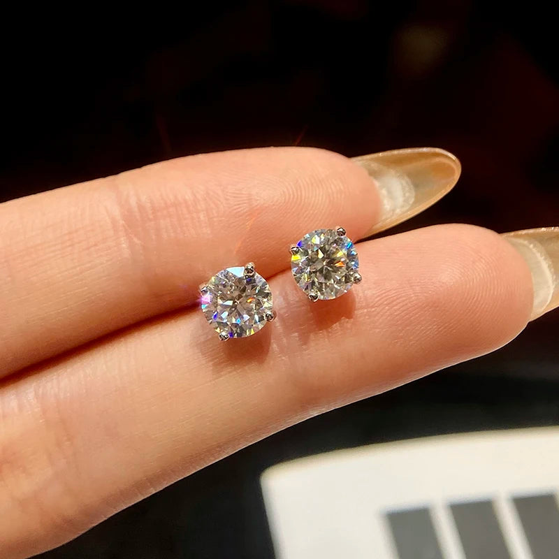 Moissanite Glow Earrings