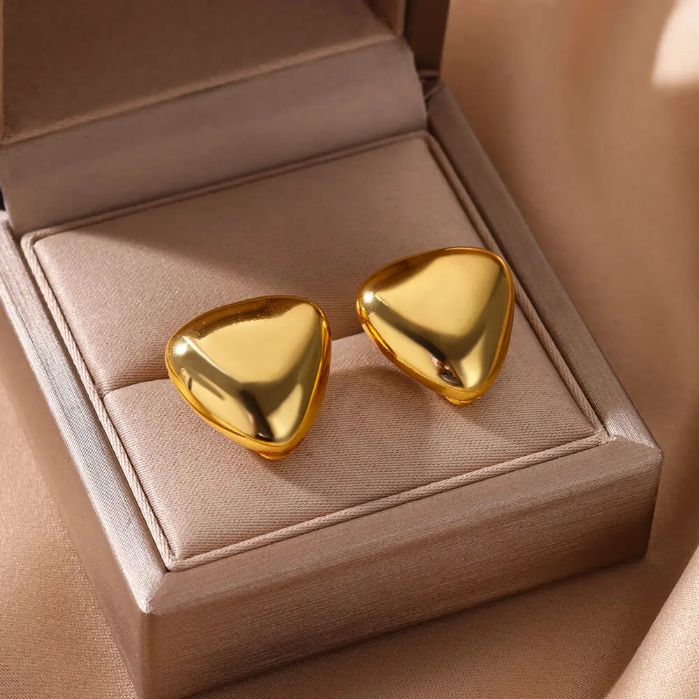 Gleamstone Gold Earrings