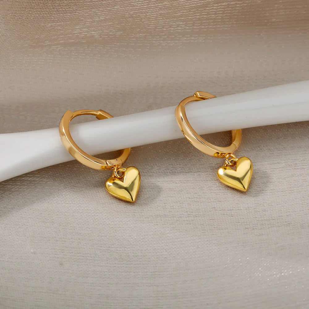 Gleamstone Gold Earrings