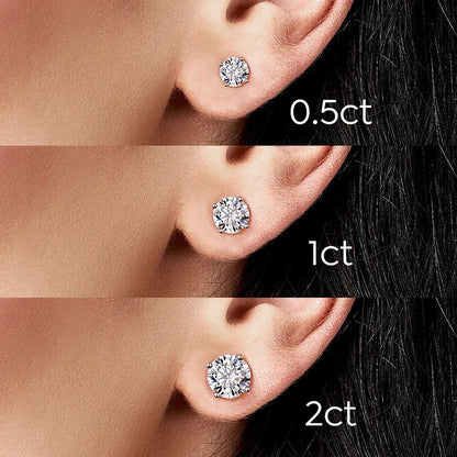 Moissanite Glow Earrings