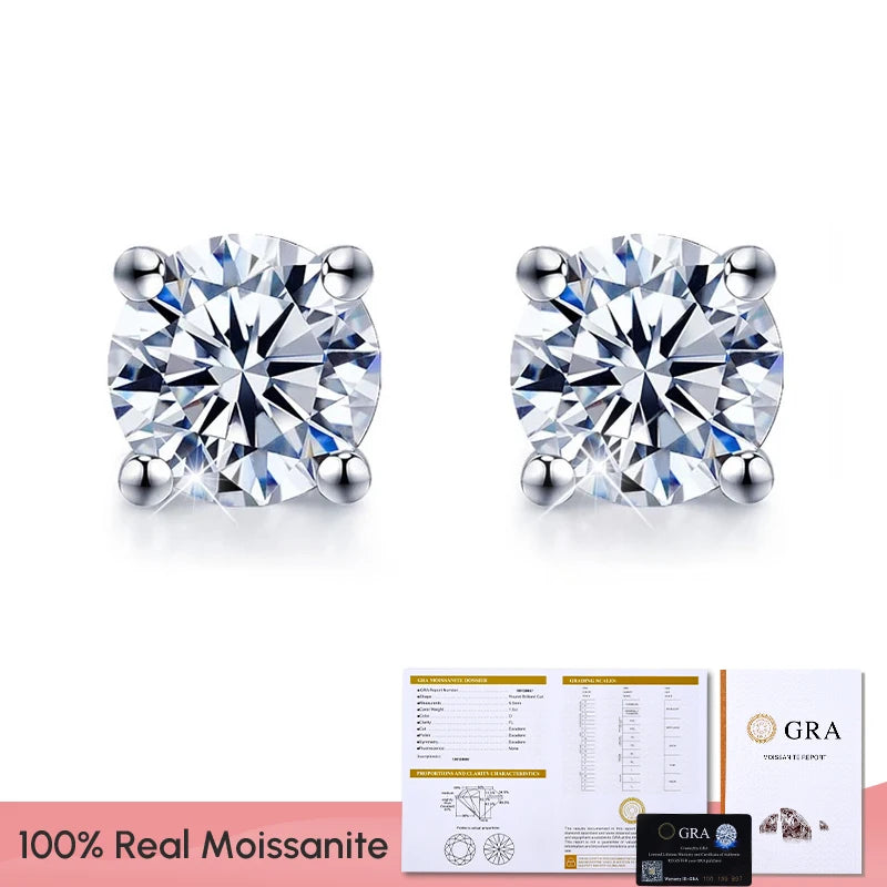 Moissanite Glow Earrings